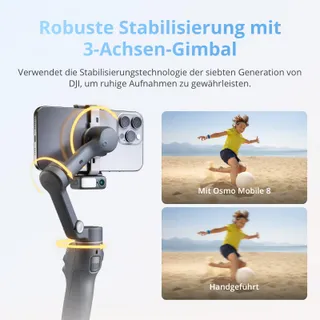 DJI Osmo Mobile 8 Gimbal Stabilisator Telefoon Standard Combo — miniatuur 5