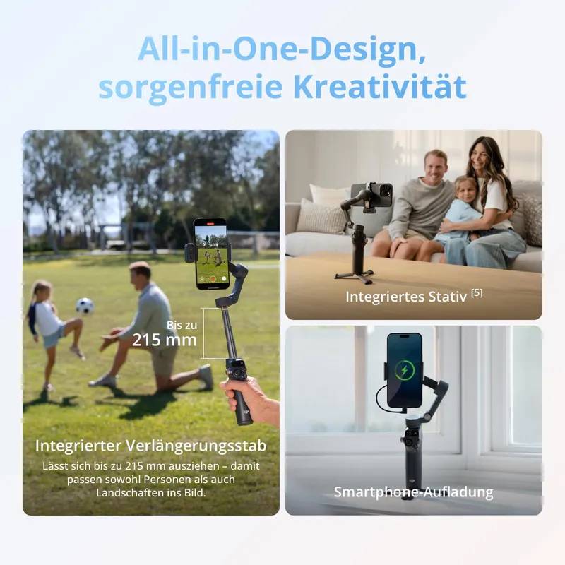DJI Osmo Mobile 8 Gimbal Stabilisator Telefoon Standard Combo — foto 4