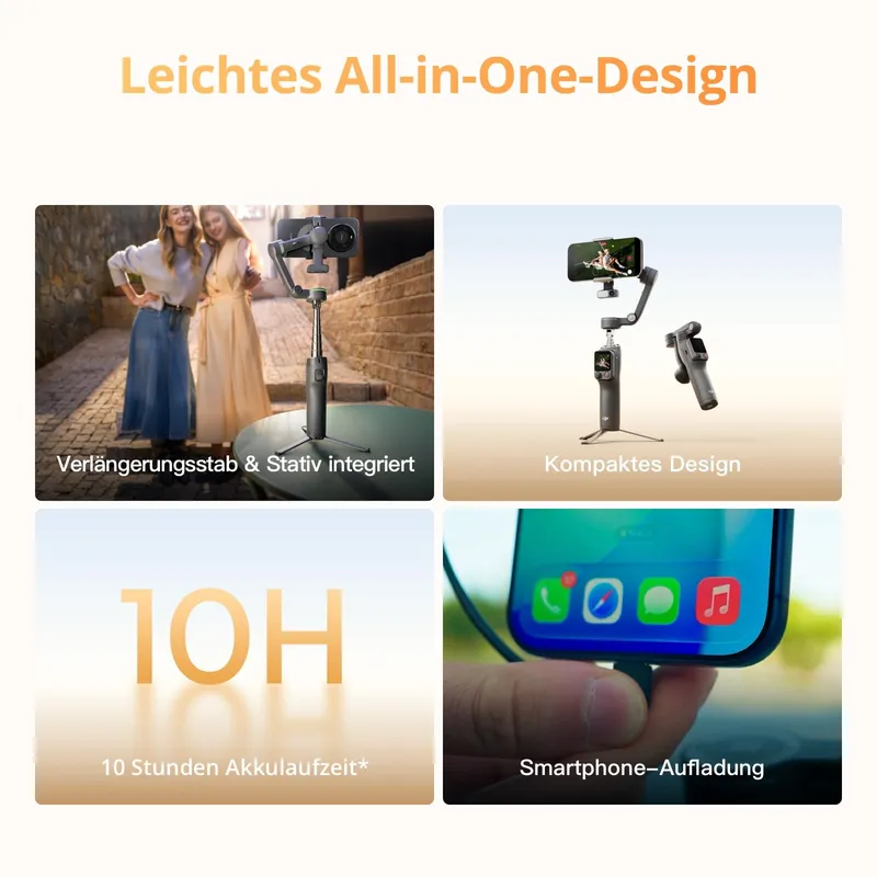DJI Osmo Mobile 8P Gimbalstabilisator Voor Telefoon Tracking Module — foto 5