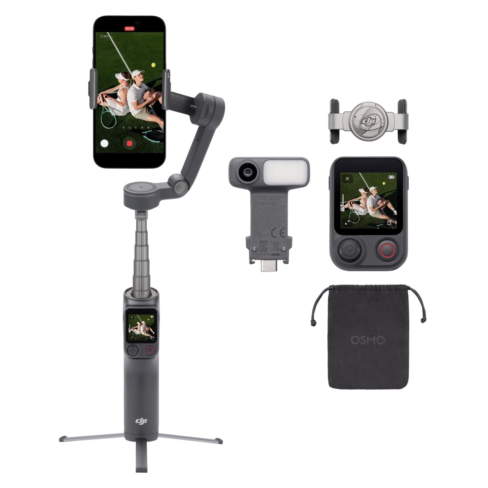 DJI Osmo Mobile 8P Gimbalstabilisator Voor Telefoon Tracking Module