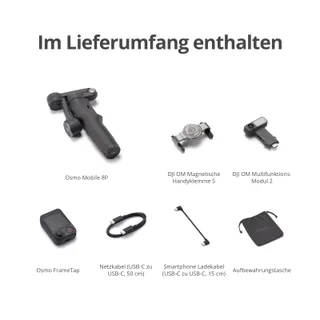 DJI Osmo Mobile 8P Gimbalstabilisator Voor Telefoon Tracking Module — miniatuur 8