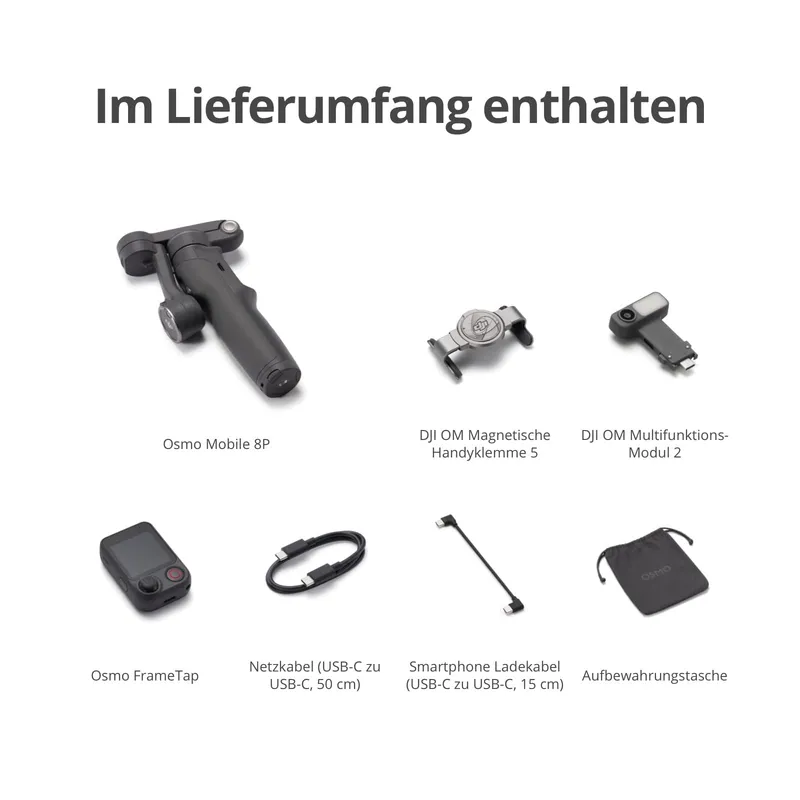 DJI Osmo Mobile 8P Gimbalstabilisator Voor Telefoon Tracking Module — foto 8