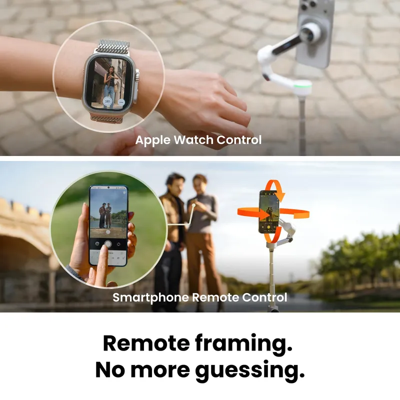 Insta360 Flow 2 Pro Telefoon Gimbal AI Tracking Selfie Stick Statief — foto 8