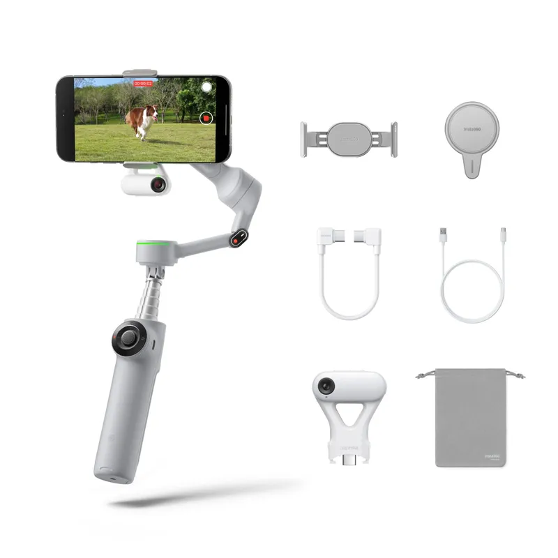 Insta360 Flow 2 Pro Telefoon Gimbal AI Tracking Selfie Stick Statief — foto 1