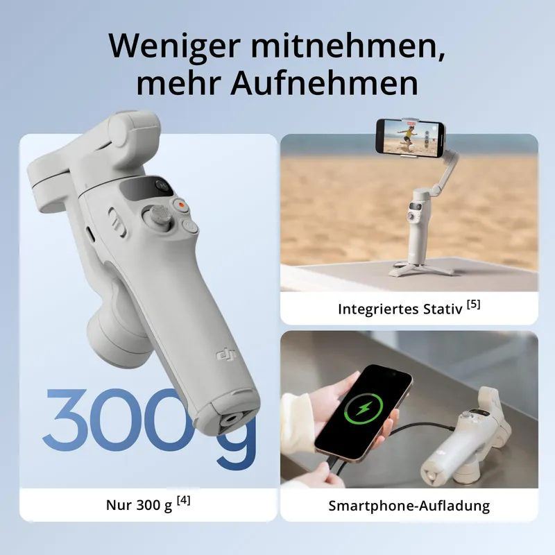 DJI Osmo Mobile 7 Gimbalstabilisator 3-Assig ActiveTrack 7.0 10h — foto 6