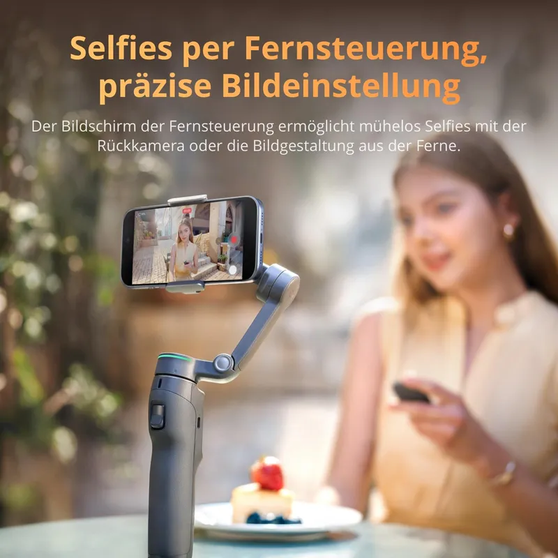 DJI Osmo Mobile 8P Telefoon Gimbal met Mic Mini 2 Draadloze Microfoon — foto 2