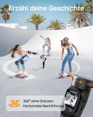 hohem iSteady V3 Ultra Gimbal AI Tracker Ingebouwd LED-Licht — miniatuur 4
