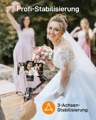 hohem iSteady V3 Ultra Gimbal AI Tracker Ingebouwd LED-Licht — miniatuur 3