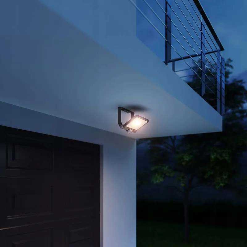 STEINEL LED Buitenlamp XLED ONE XL Wit 426W 4200lm Aluminium — foto 3