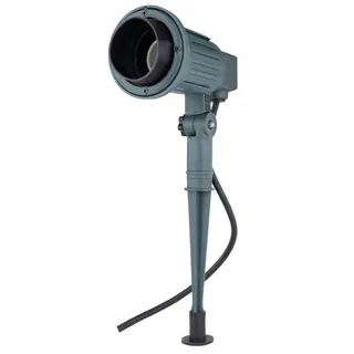 REV Tuinspot op Grondpin E27 80W Kabel 1,4m Groen — miniatuur 1