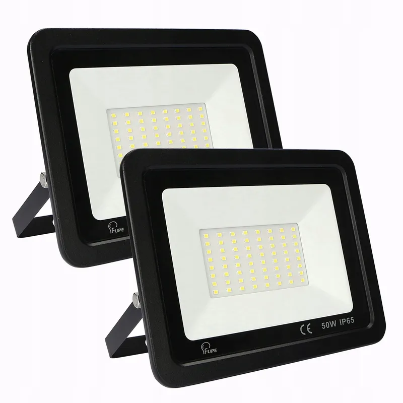 MILLE LUCCIOLE LED Schijnwerper 2x50W 5000lm 6500K IP65 Zwart — foto 1