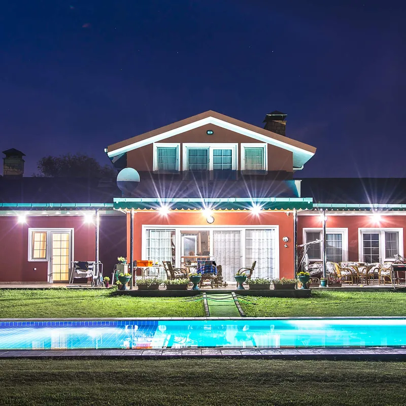 LEPRO LED Schijnwerper 20W 1700lm 5000K IP65 Koudwit Tuin Garage — foto 7