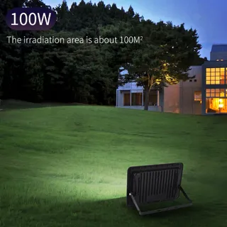 TREOIR LED Schijnwerper 100W 10000lm 3000K IP66 Warmwit Stadion — miniatuur 6