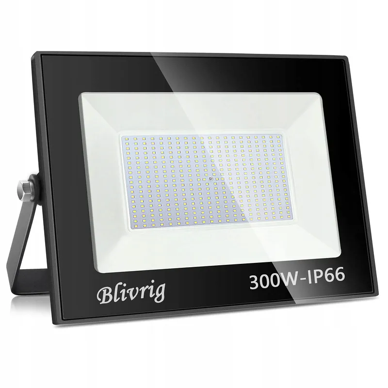 JEFEDANA LED Schijnwerper 300W 30000lm 6000K IP66 Tuin Garage — foto 1