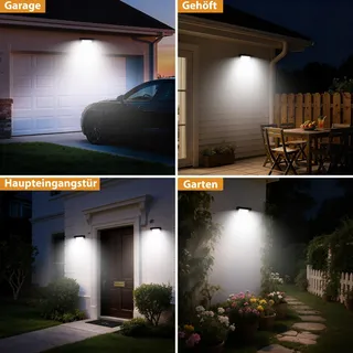 VIGHEP LED Schijnwerper Bewegingsmelder 30W 3000lm IP65 Garage Tuin — miniatuur 2