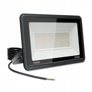 JEFEDANA LED Schijnwerper Buiten Tuin Garage Warm 150W 15000lm IP66 — miniatuur 1