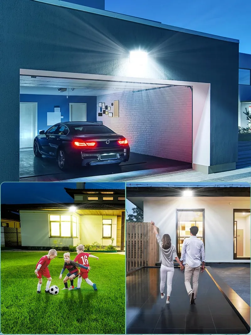 LITGLOBE LED Schijnwerper Bewegingssensor 200W 20000lm IP66 — foto 7