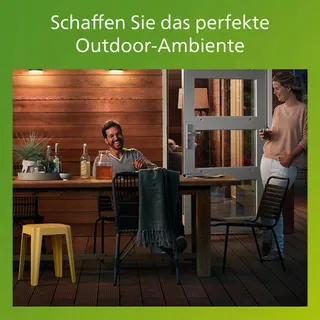PHILIPS Lois LED Schijnwerper Buiten 20W 3000K Zwart — miniatuur 6