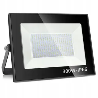 JEFEDANA LED Schijnwerper Waterdicht Warmwit 300W IP66 — miniatuur 1
