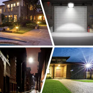 JEFEDANA LED Schijnwerper 100W Super Helder Waterdicht 3000K — miniatuur 6