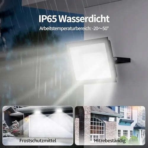 ALLIN LED Schijnwerper Buiten 50W Extra Fel Waterdicht — foto 5