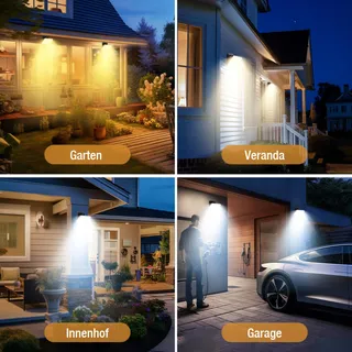 VIGHEP LED Schijnwerper 24W Bewegingssensor Waterdicht Fel IP65 — miniatuur 7