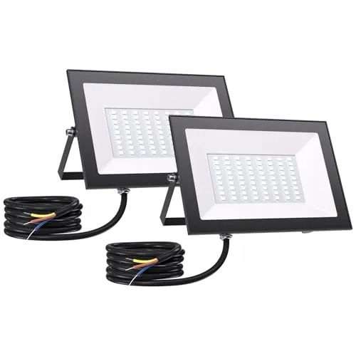 ALLIN LED Schijnwerper Buiten 50W 6500K Waterdicht 2 Stuks — foto 1