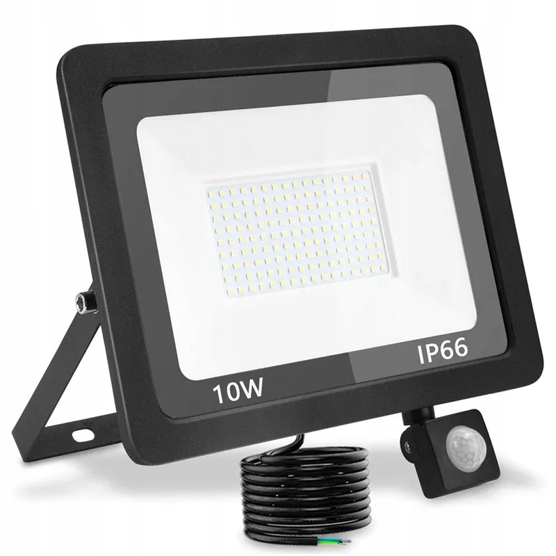 TREOIR LED Schijnwerper Bewegingsmelder Warmwit 10W IP66 — foto 1