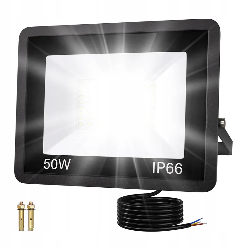 ICRGB LED Schijnwerper Buiten 50W 5000LM IP66 Koudwit Garage — foto 1