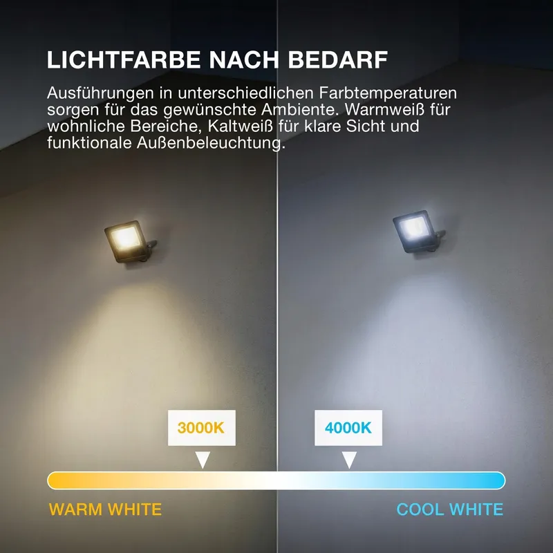 OSRAM Endura Flood PC LED Tuinreflector Koud Wit 20W 1800lm IP65 — foto 8