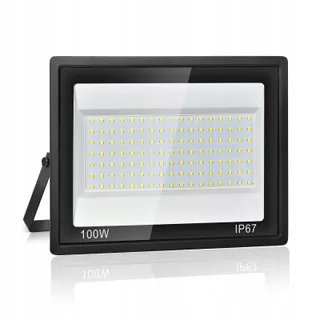 PLAZIQUE LED Schijnwerper Buiten Waterdicht Tuin Garage 100W IP67 — miniatuur 1