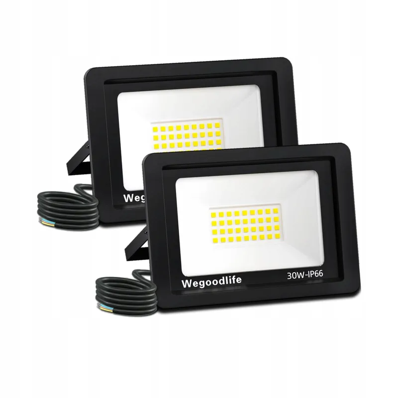 WEGOODLIFE LED Schijnwerper Buiten Waterdicht 3000K IP66 — foto 1