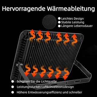 WEGOODLIFE LED Schijnwerper Buiten Waterdicht 3000K IP66 — miniatuur 4