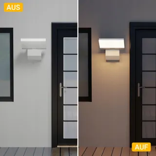 K-BRIGHT LED Buitenwandlamp Tuin Terras Wit 24W IP65 — miniatuur 7