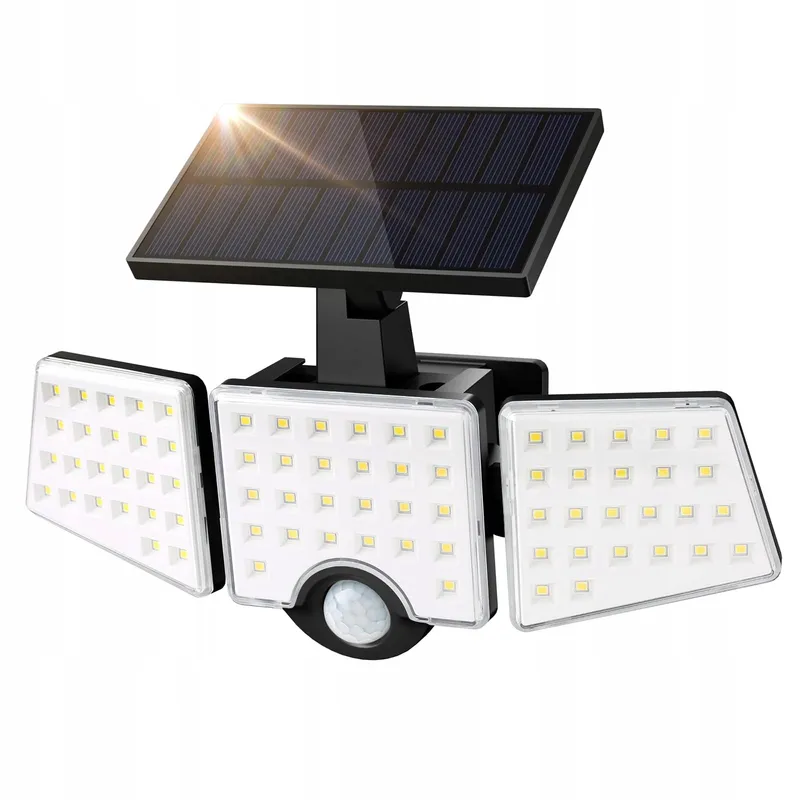 LEPRO Solar Buitenlamp met Bewegingssensor Tuin 360° 6W IP65 — foto 1