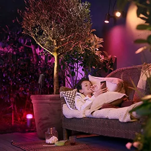 PHILIPS Hue Lily Slimme LED Tuinlamp Buiten Alexa HomeKit — foto 2