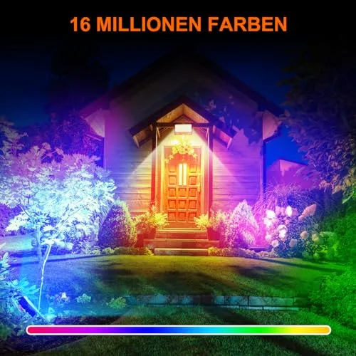 DUSKTEC RGB LED Schijnwerper App Dimbaar 80W — foto 2