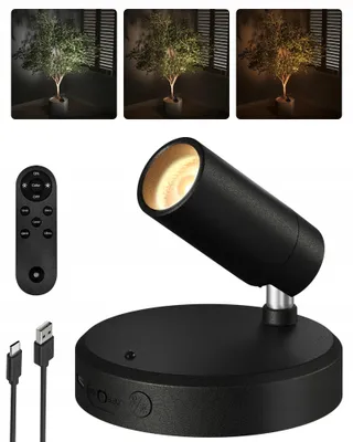 EZVALO LED Wandlamp Draadloos Afstandsbediening Dimbaar 5500mAh