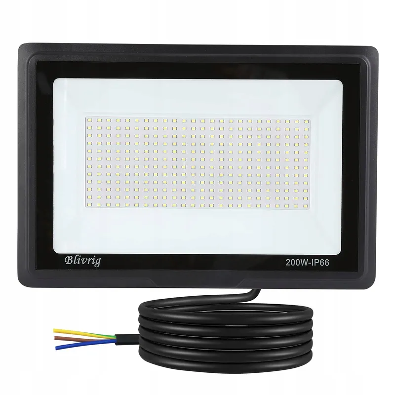 BLIVRIG LED Schijnwerper Buiten Waterdicht 200W IP66 Koudwit — foto 1