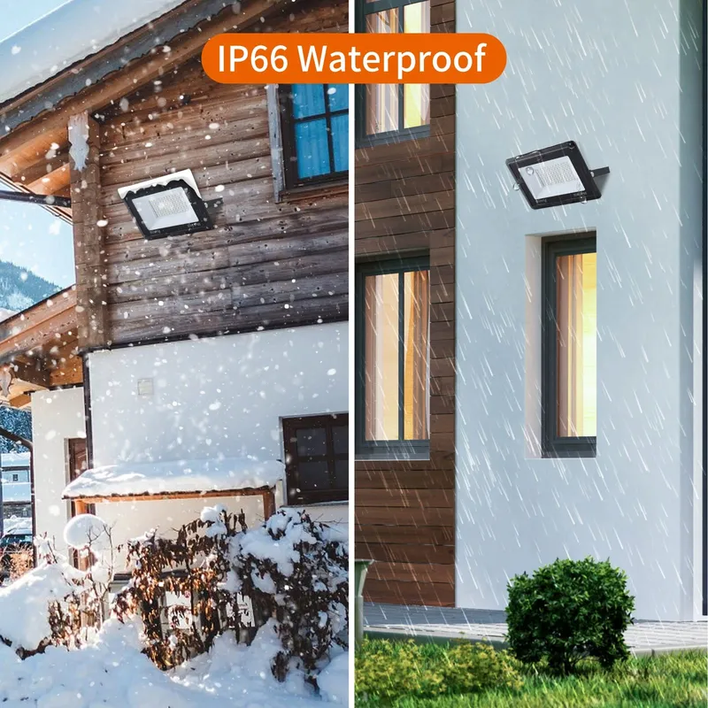 BLIVRIG LED Schijnwerper Waterdicht Koud Wit 2x50W IP66 — foto 3