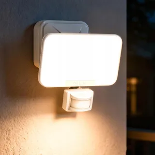 OREiN LED Schijnwerper Buiten Met Bewegingsmelder Wit 27W IP65 — miniatuur 1