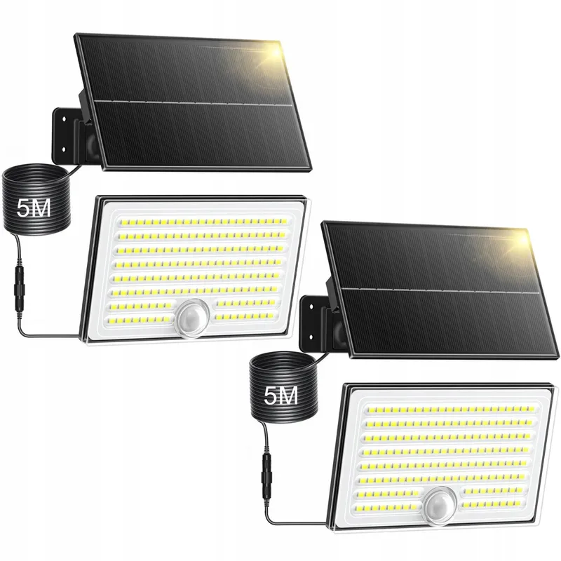 REALKY Solarlampen Met Bewegingssensor Waterdicht Voor Garage IP65 — foto 1