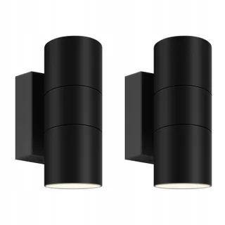 KERRY Buitenwandlamp Zwart Aluminium Up Down GU10 IP65 — miniatuur 1