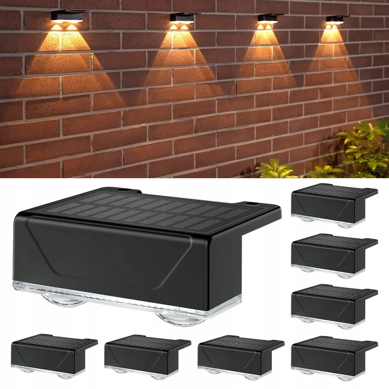 ELLASAY Solar Wandlamp RGB LED Tuin Terras Balkon IP65 — foto 1