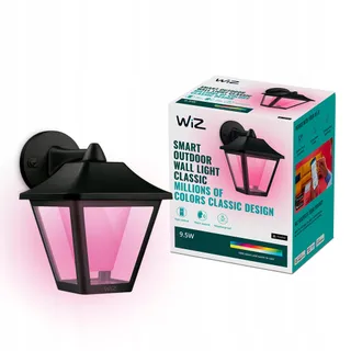 WiZ Smart WiFi Buitenwandlamp Kleur Tuin Terras IP44 — miniatuur 1