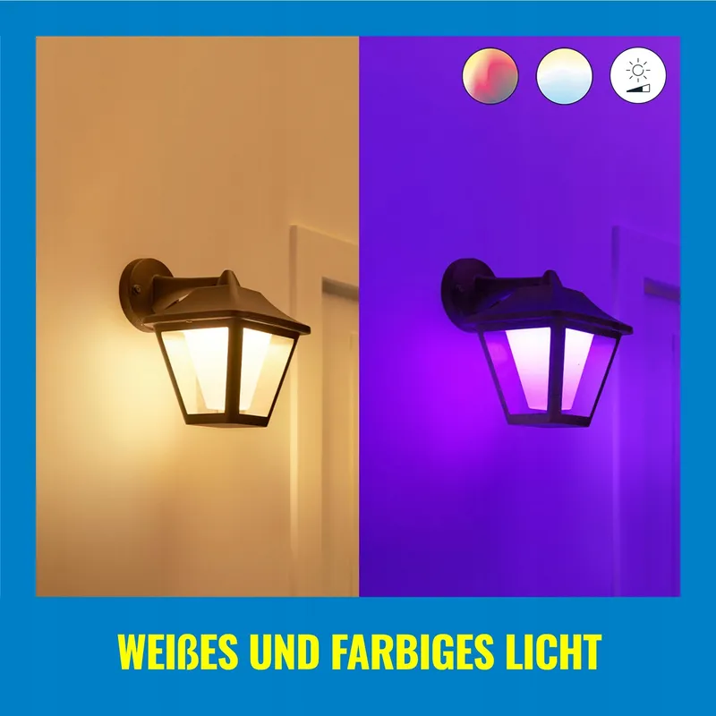 WiZ Smart WiFi Buitenwandlamp Kleur Tuin Terras IP44 — foto 4