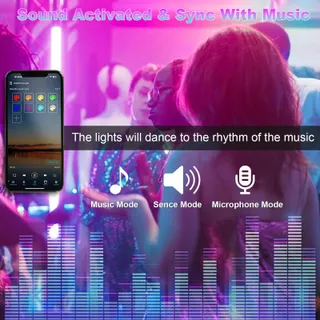 INDMIRD RGB Schijnwerper App Afstandsbediening 50W IP66 — miniatuur 5