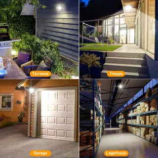MEIKEE LED Schijnwerper Afstandsbediening Verstelbaar 15W 6500K IP66 — miniatuur 7