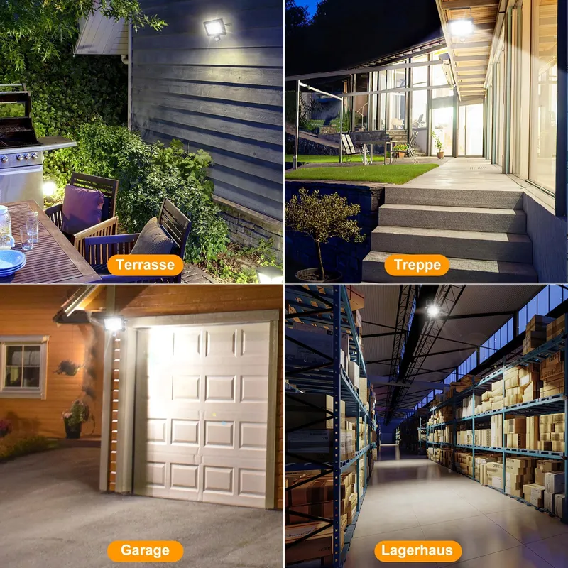 MEIKEE LED Schijnwerper Afstandsbediening Verstelbaar 15W 6500K IP66 — foto 7