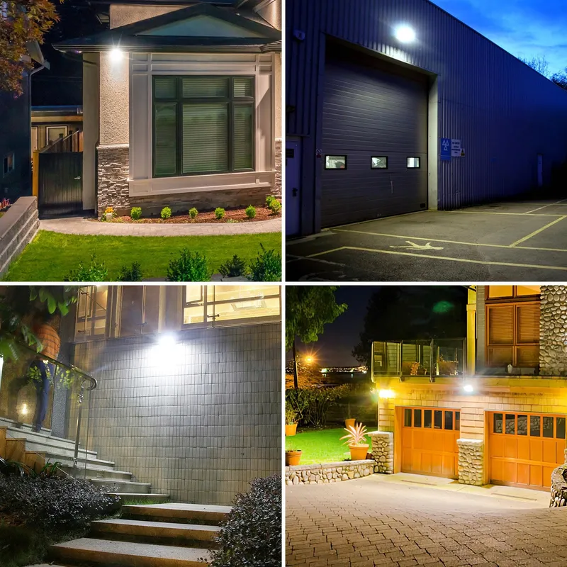 MEIKEE LED Schijnwerper Bewegingssensor Waterdicht Krachtig 60W 6500K IP66 — foto 7